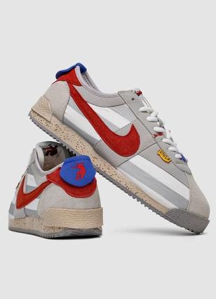 Кроссовки nike cortez 72 grey/red.4 фото