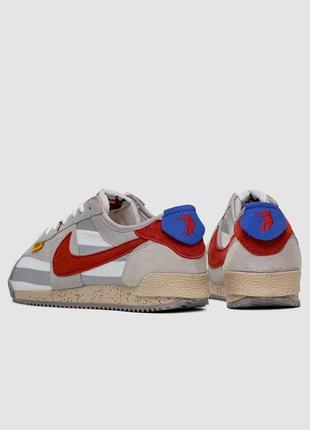 Кроссовки nike cortez 72 grey/red.6 фото