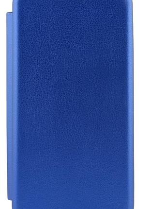 Чохол-книжка premium для apple iphone xs на магніті з підставкою синій
