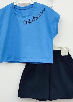 Літній підлітковмй комплект для дівчинки 🔹якість 🔥 🔹ціна залежить від розміру 🔹