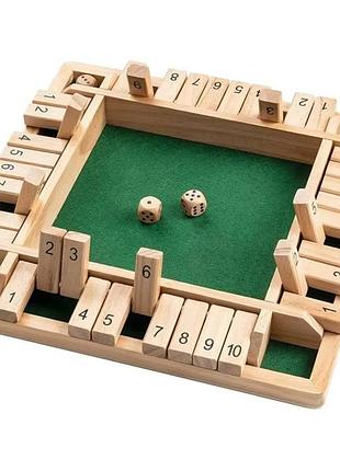 Игра в кубики / игра dice board / игра для вечера в семейном кругу