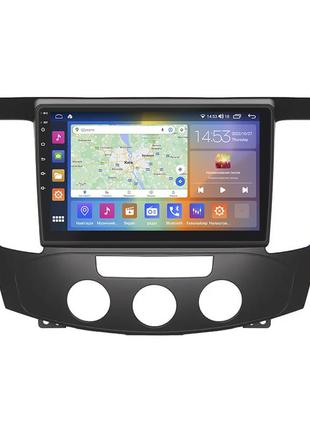 Штатная магнитола lesko для hyundai sonata v (nf) manual ac 2008-2010 ips 9" 4/64gb carplay 4g wi-fi gps p 4шт