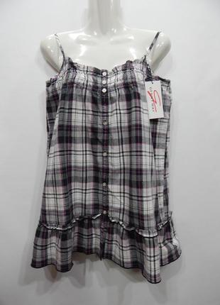 Блузка легкая летняя женская happycherry ukr р. 42-44 142бр (только в указанном размере, только 1 шт)