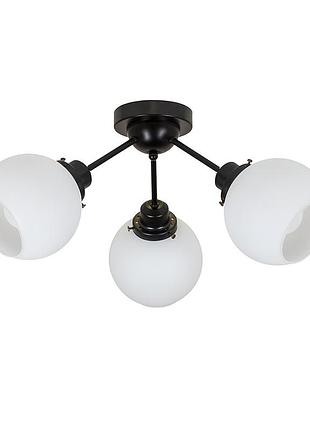 Люстра современная припотолочная 916x09f-3 bk+wh (120)