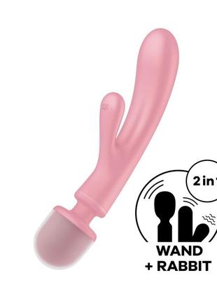 Вибратор satisfyer triple lover (pink)
