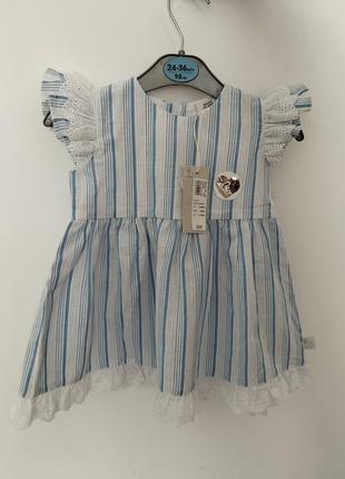 Платье очень качественное 68 размер
88% котон_12% льон