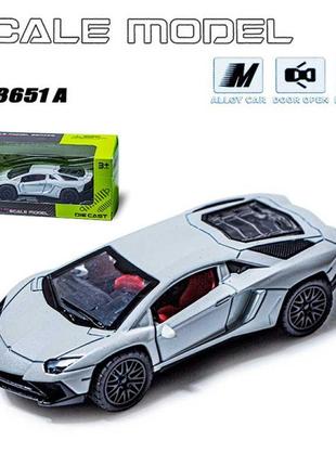 Машинка scale модель 3651a белый