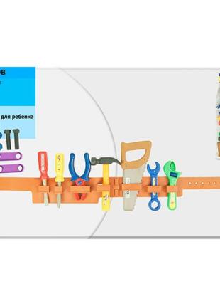 Набор инструментов 899b (96шт/2) пояс, пила, молоток, ключи, плоскогубцы, в пакете 21*4*46см