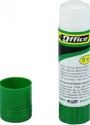Клей олівець 9г 4office 4-337 knz