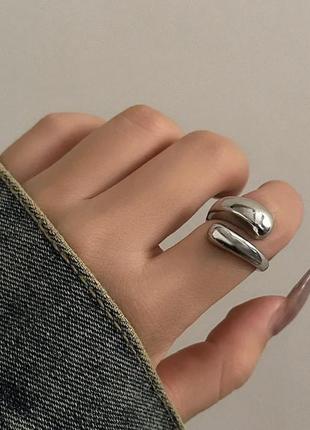 Каблеск кольцо серебренного цвета2 фото
