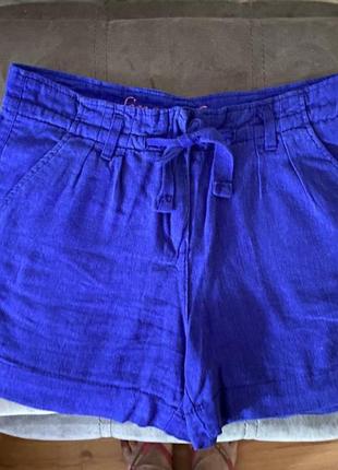 Льняні шорти demim&co