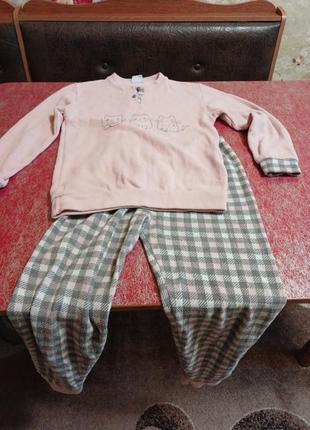 Костюм для дому піжама тепла 9-10