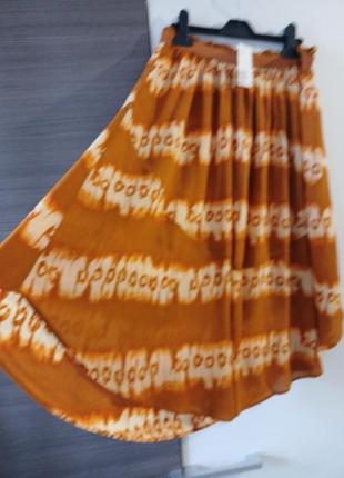 Летняя юбка, бренда h&amp;m, новая.6 фото