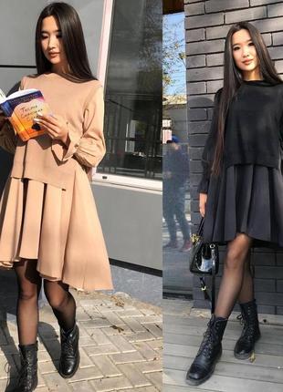 Сукня + жилетка 🍂 комфорт і тепло 🍂 це все, чого нам так сильно хочеться в прохолодні дні осені ❤️