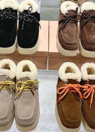 Зима чоботи miu miu