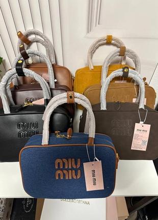 Жіноча сумка miu Leder miu