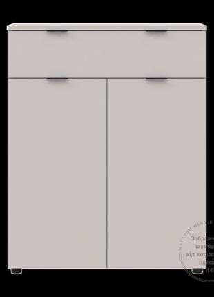 Комод в гостиную doros рон 2 80х38х100 см кашемир