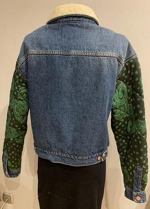 Утепленная джинсовая куртка/ парка крутого бренда isabel marant( iоригинал)