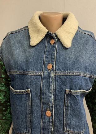 Утепленная джинсовая куртка/ парка крутого бренда isabel marant( iоригинал)