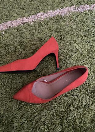 Туфли лодочки zara