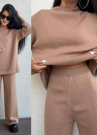 Шикарний теплий костюм oversize