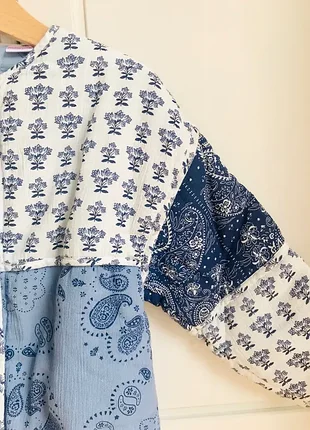 Стьобана курточка в patchwork style.zara. 4-5р/110.4 фото