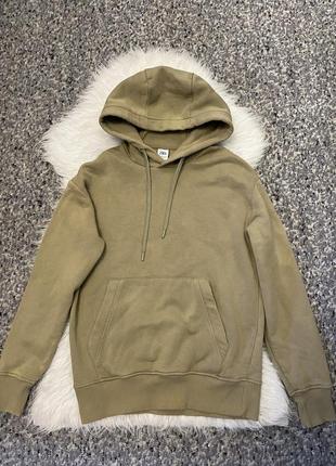 Теплое худи на флисе/кофта с капюшоном, толстовка zara(код товара 1210)