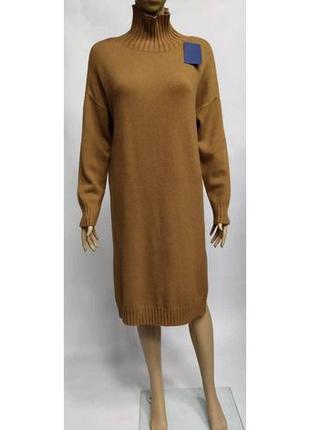 Трикотажне кашемірове тепле плаття, італійська пряжа.