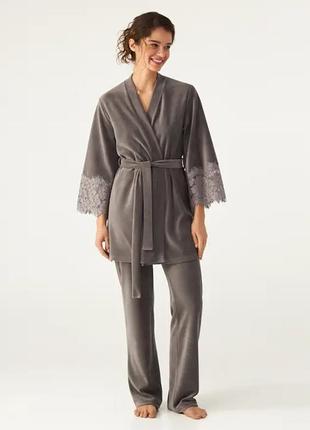 Ellen домашний женский комплект lpv 5086/03/01 (grf)