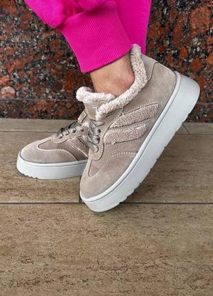 Женские зимние кеды