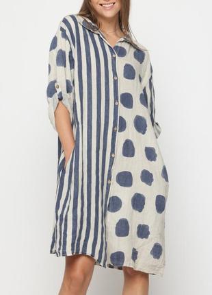 Платье - рубашка, туника женская италия