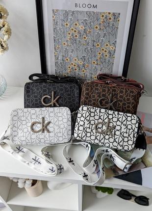 Сумка calvin klein срібло