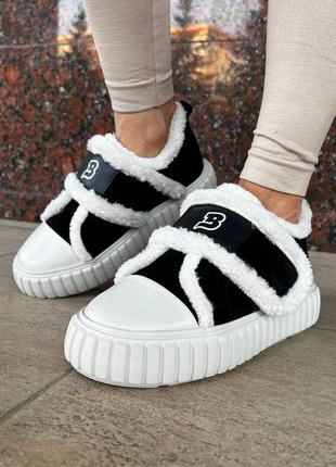 Женские зимние кеды