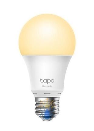 Умная led-лампа tp-link tapo l510e wi-fi с регулировкой 8.7вт/e27/806 лм.