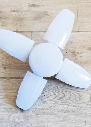 Лампочка складная светодиодная 4 лопасти e27 kk-202 mini fan blade bulb,надежное эффективное освещение