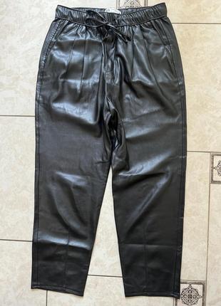 Шкіряні штани ,zara xs-s10 фото