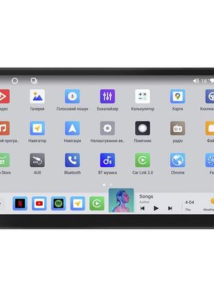 10" 4g автомагнитола 2 din lesko w-10 4/64 qled carplay wi-fi gps 360 prime мощная магнитола