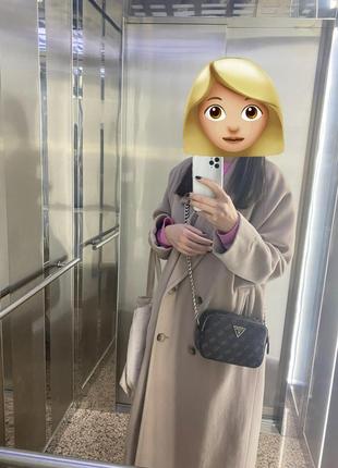 Пальто женское из шерсти s-m-l