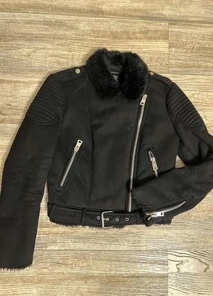 Жіноча дублянка «косуха» zara