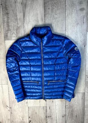 Beaumont микропуховик xl размер синий женский куртка стеганая