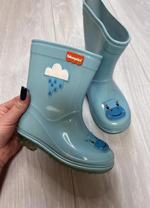 Резинові чоботи fisher-price 2-3 рочків