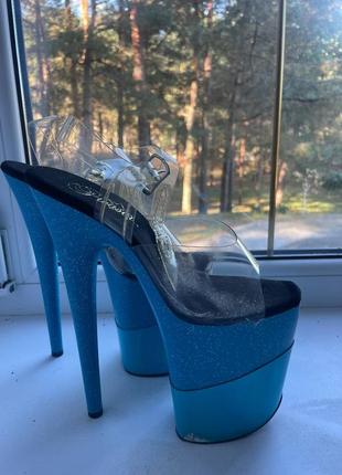 Стріпи босоніжки pleaser(трійки), взуття для poledance exotic