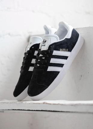 Брендовые женские кроссовки аdidas tenis black/white * pinapd
