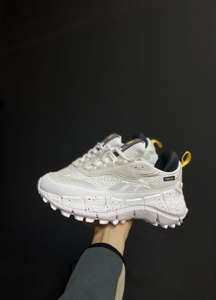Reebok zig kinetica 2.5 edge white grey cordura