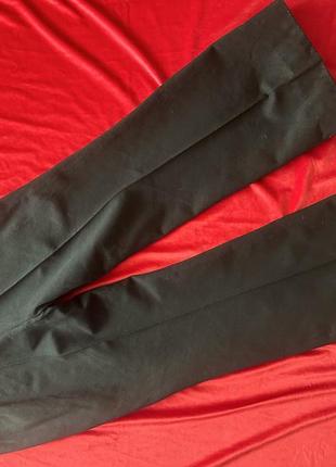 Черные брюки брюки брюки клеш/е нюансы/6 фото