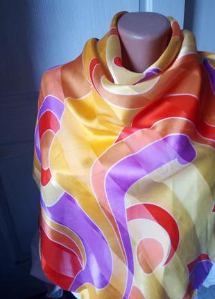 Хустка шовк велика