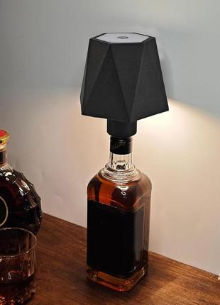 Світлодіодний світильник для пляшки вина - світлодіодна акумуляторна настільна лампа з регульованою яскравістю, водонепроникне