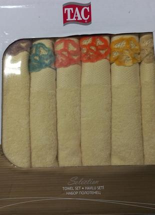 Набор полотенец 6шт 50×90