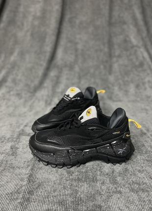 Кросівки reebok classic leather mccs ii edge black grey cordura