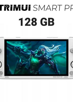 Приставка ігрова консоль trimui smart pro 128 гб (playstation psp, sega, nintendo) white